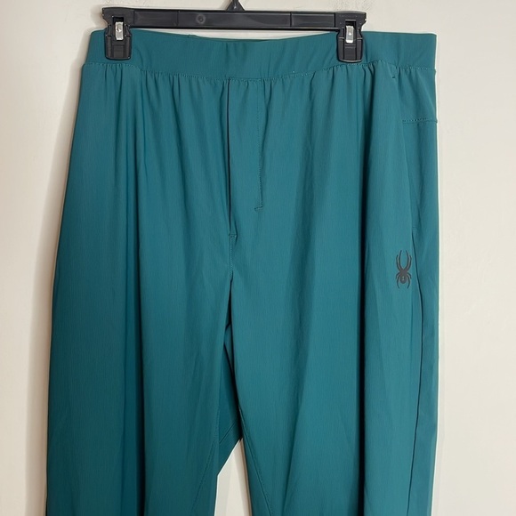 Spyder | Men's Teal Active Pants Size XL NWT - Picture 2 of 5